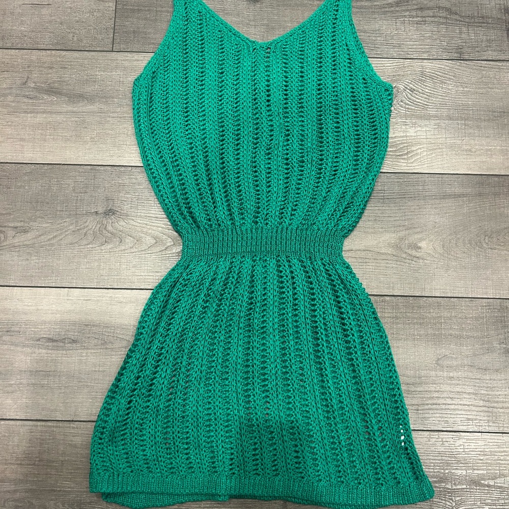 Cupshe coverup. Super cute. Not too short - looks great over Bathingsuit.